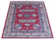 5x5 Square Handmade Red Fine Super Kazak Shirvan Oriental Rug