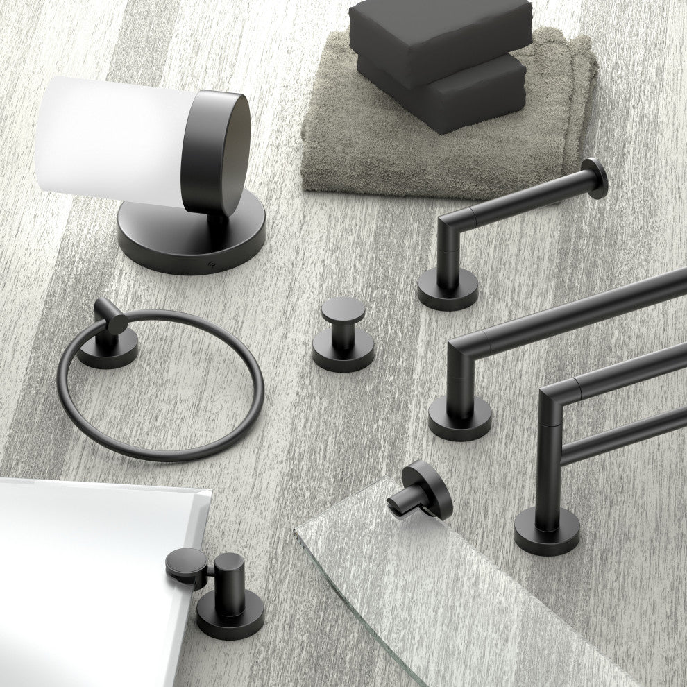 Glam Sconce, Matte Black, Single