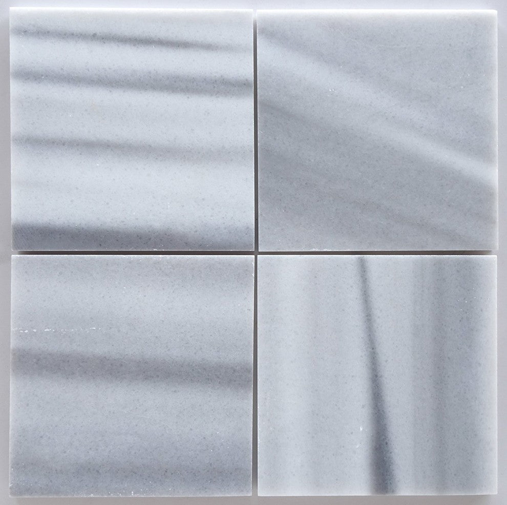 6 X 6 Mink Marmara Equator Marble Polished Field Tile