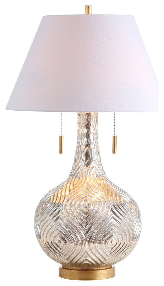 Highland Gourd Glass LED Table Lamp