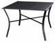 42" Alum Sq-Slat Table Black (1/cs)