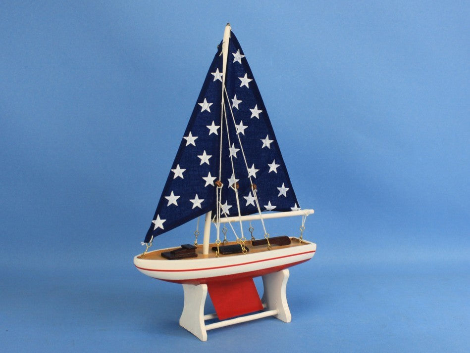 It Floats, Big Stars Floating Sailboat Model, 12"