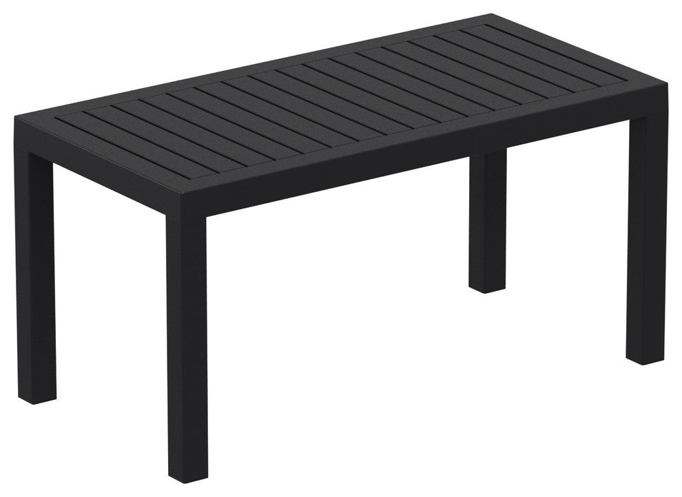 Compamia Ocean Outdoor Coffee Table, Black