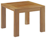 Natural Upland Outdoor Patio Wood Side Table