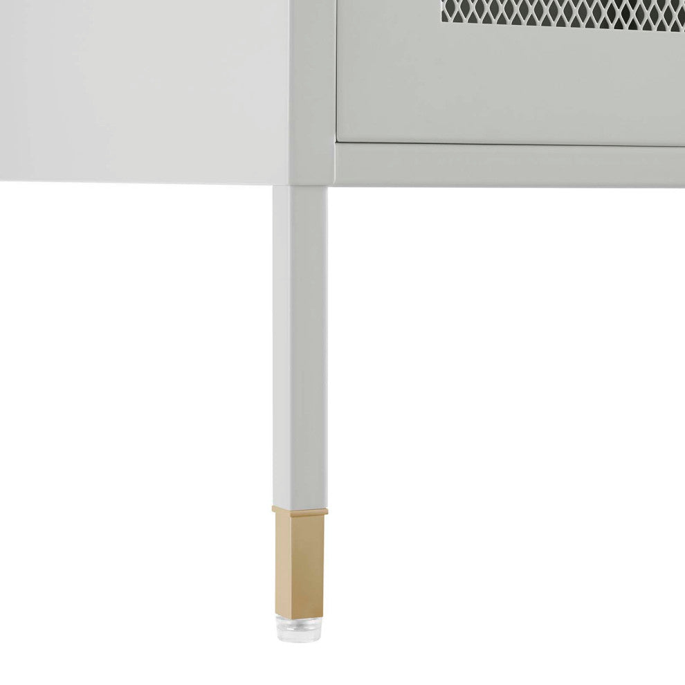 Covelo 32" Accent Cabinet - Light Gray
