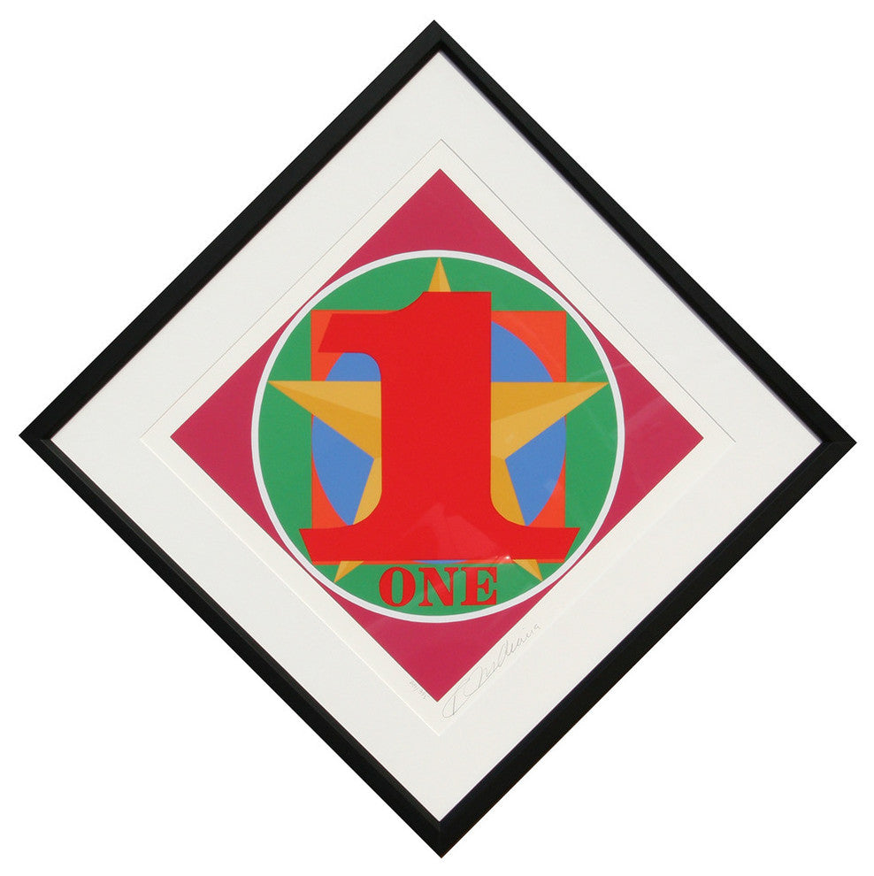 Robert Indiana "One from the American Dream Portfolio" Serigraph