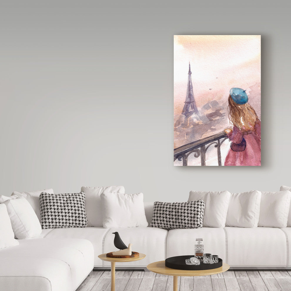 "Paris" by Irina Trzaskos Studio, Canvas Art, 22"x32"