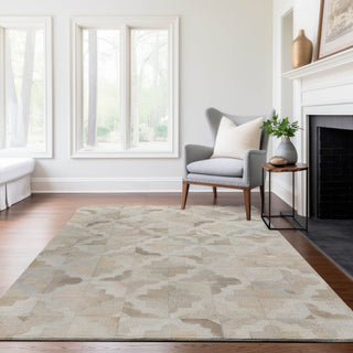 Addison Premium Washable Mayfield AMF103 Ivory 5' x 7'6" Rug