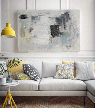 "Baroque Abstract I" Museum Mounted Canvas Print, 11"x14"
