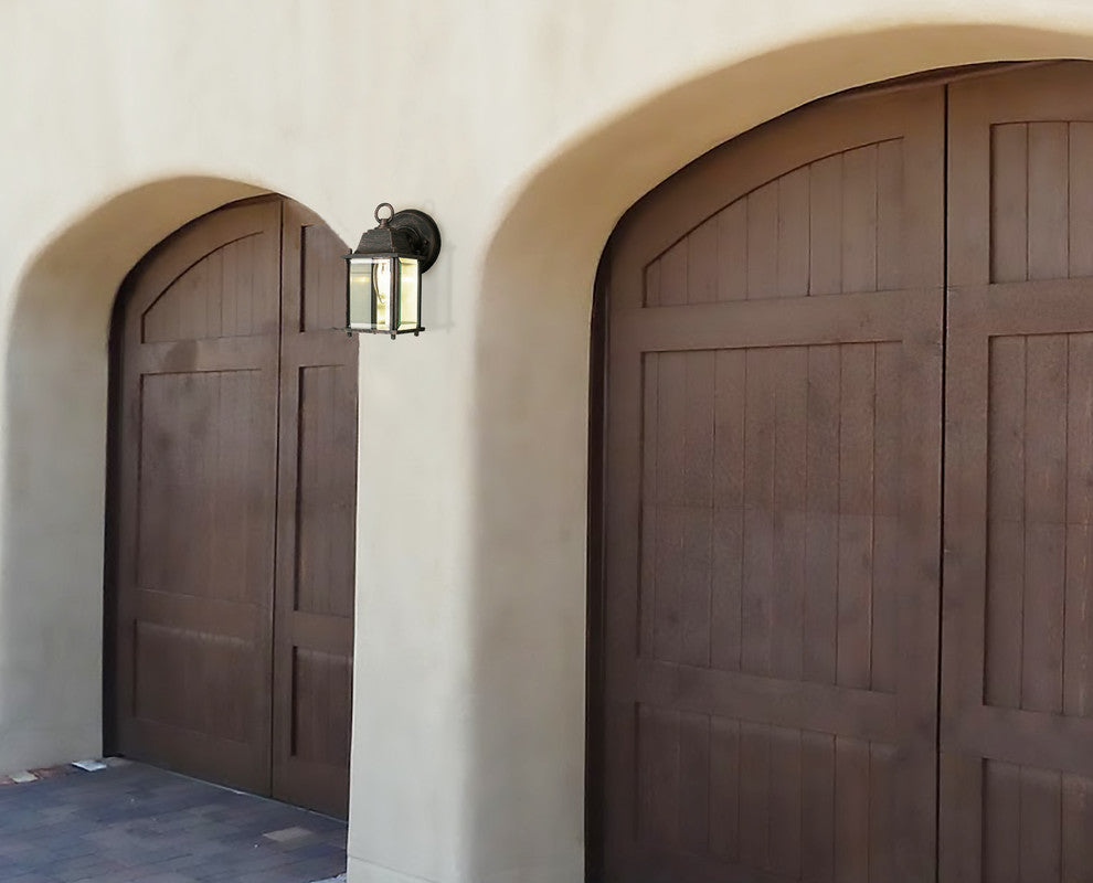 1 Light Coach Lantern, Rust