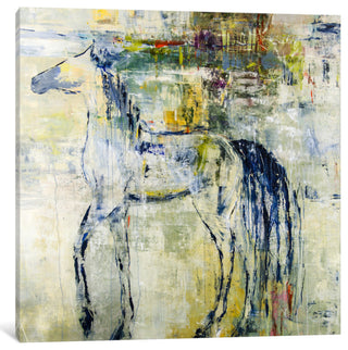 "British Pony" by Julian Spencer, 18x18x1.5