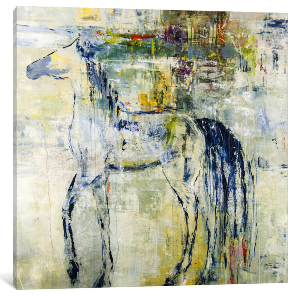 "British Pony" by Julian Spencer, 18x18x1.5
