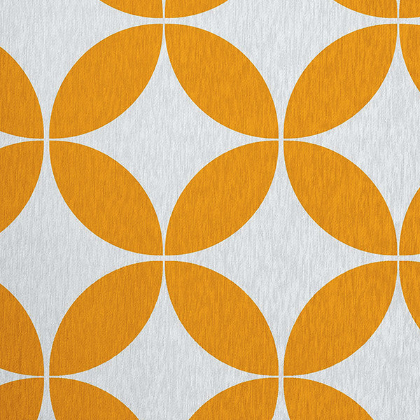Eye Opener Spring Chenille Rug, Mango, 5'x7'