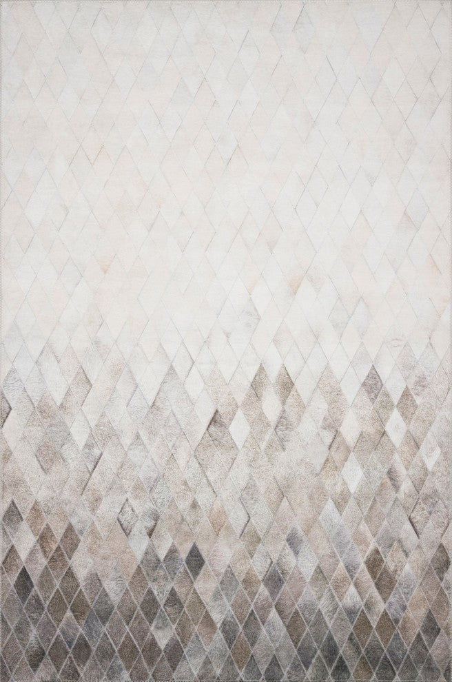 Printed Maddox Area Rug by Loloi II, Sand and Taupe, Sand/Taupe, 5'x7'6"