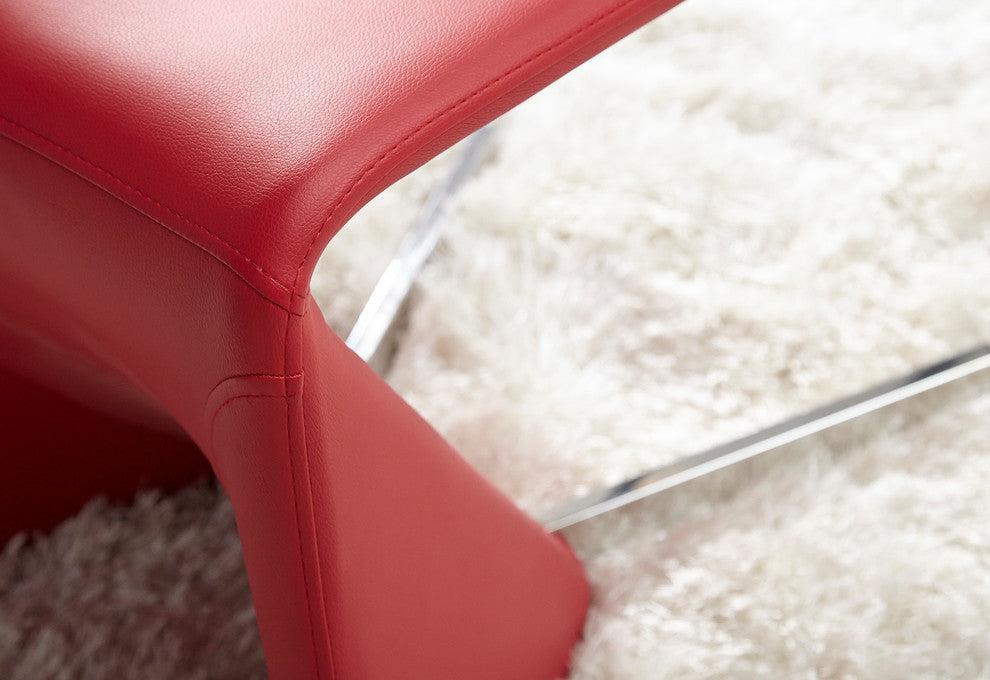 Bernice Dining Chairs, Red, Set of 2