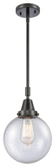 INNOVATIONS LIGHTING 447-1S-BK-G204-8-LED Beacon Mini Pendant