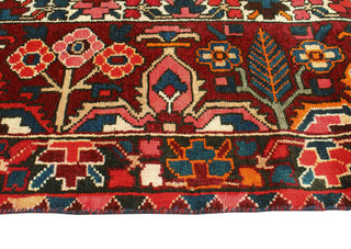 Fine Vintage Bakhtiari Nikolas Red/Eggplant Rug, 8'11 x 11'7