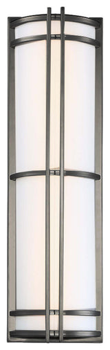 Modern Forms Skyscraper 27" LED Outdoor Wall Light, Bronze