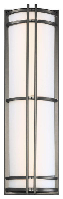 Modern Forms Skyscraper 27" LED Outdoor Wall Light, Bronze