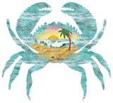 Crab Scenic Decor