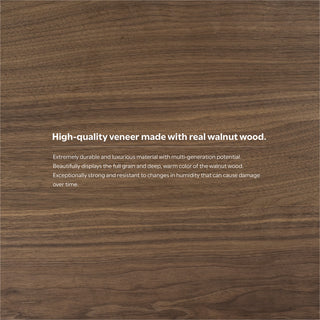 Hunter End Table, Walnut Veneer
