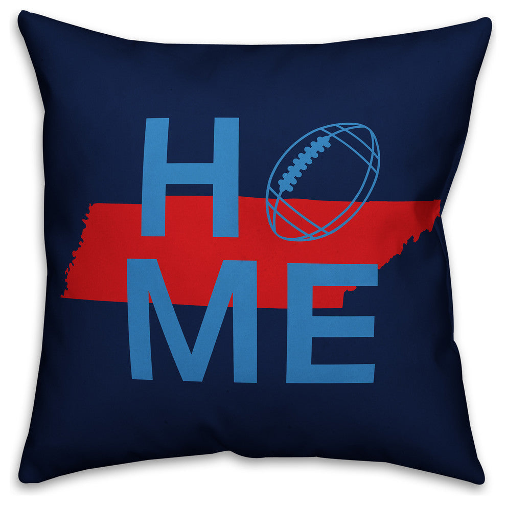 Nashville Home Football Outdoor Throw Pillow