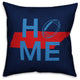 Nashville Home Football Outdoor Throw Pillow