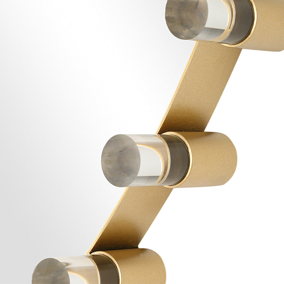 Uttermost 08219 Avelyne 37-1/4" Diameter Circular Flat Accent - Brass