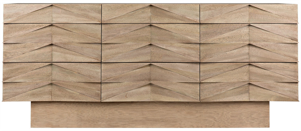 NOIR Furniture - Drake Sideboard, Washed Walnut - GCON306WAW