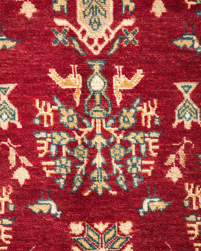 Mogul, One-of-a-Kind Hand-Knotted Area Rug Red, 8'3"x10'5"