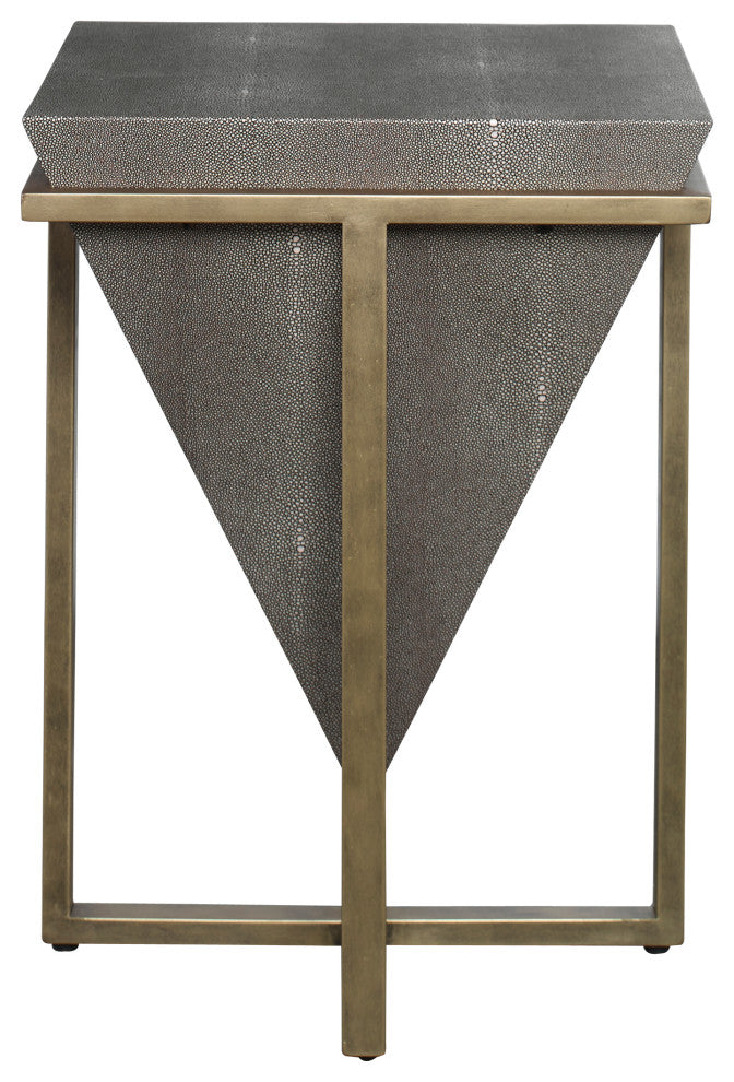 Uttermost - 25123 - Accent Table - Bertrand - Aged Gold