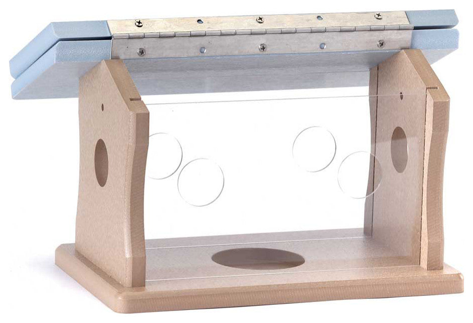 Recycled Bluebird Feeder