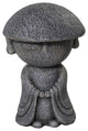 14" Gray Hatted Monk Indoor Outdoor Statue