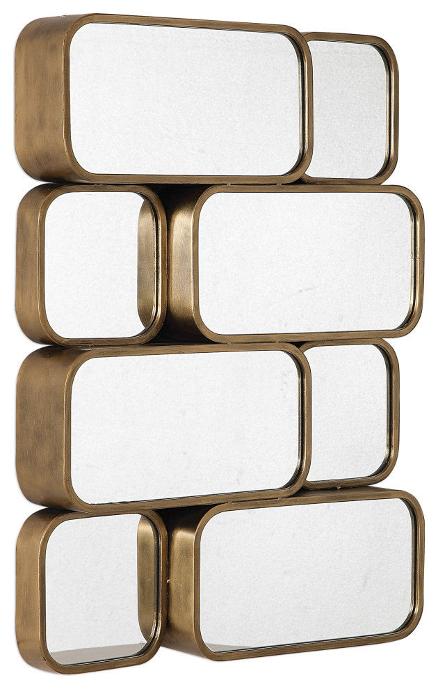 Canute Modern Gold Mirror