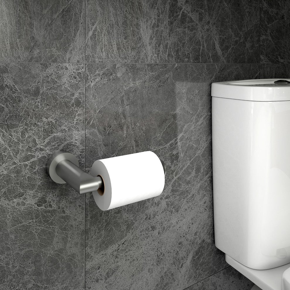 Moderna 4-Piece Stainless Steel Bathroom Hardware Set