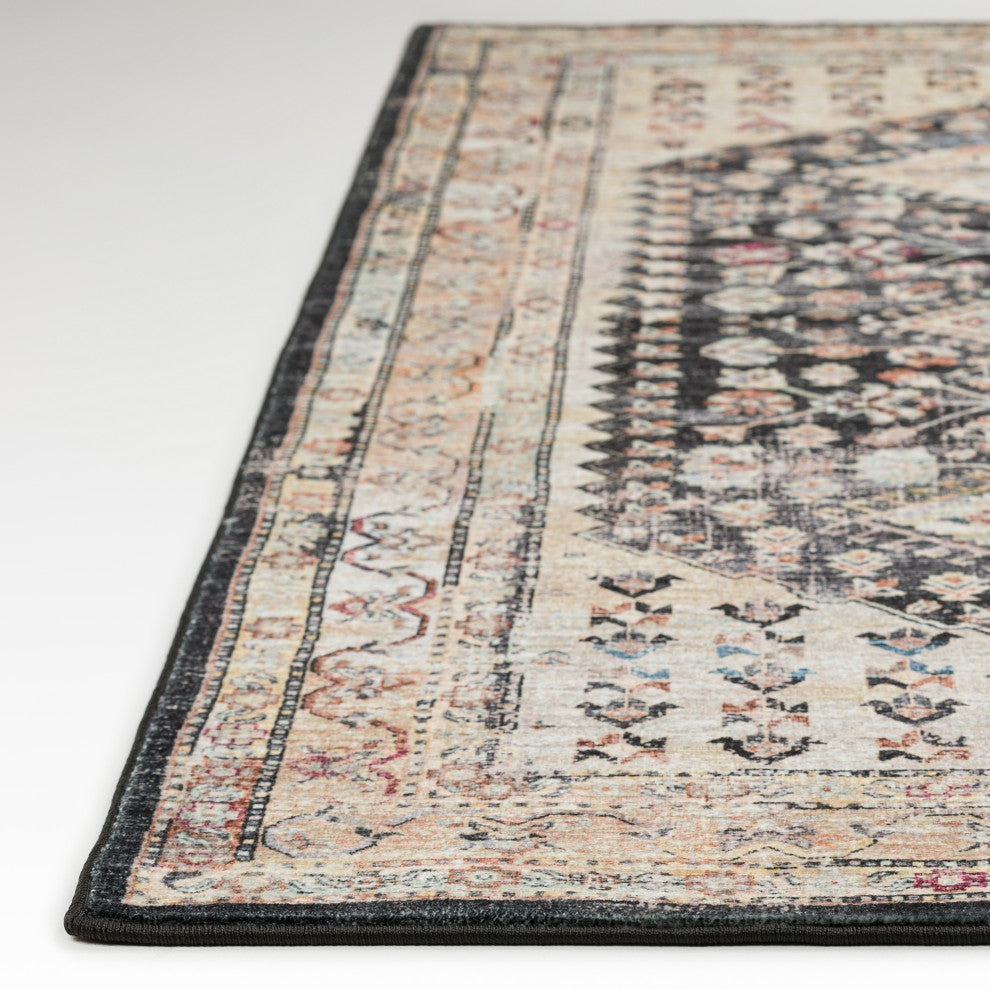 Jericho JC9 Midnight 4' x 4' Round Rug