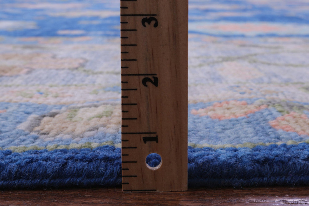 12' 0" X 15' 2" Handmade Turkish Oushak Wool Rug - Q15416