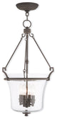 Livex 50406-07 4-Light Bronze Pendant, Bronze