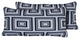 Rectangle Outdoor Patio Pillows, Slate