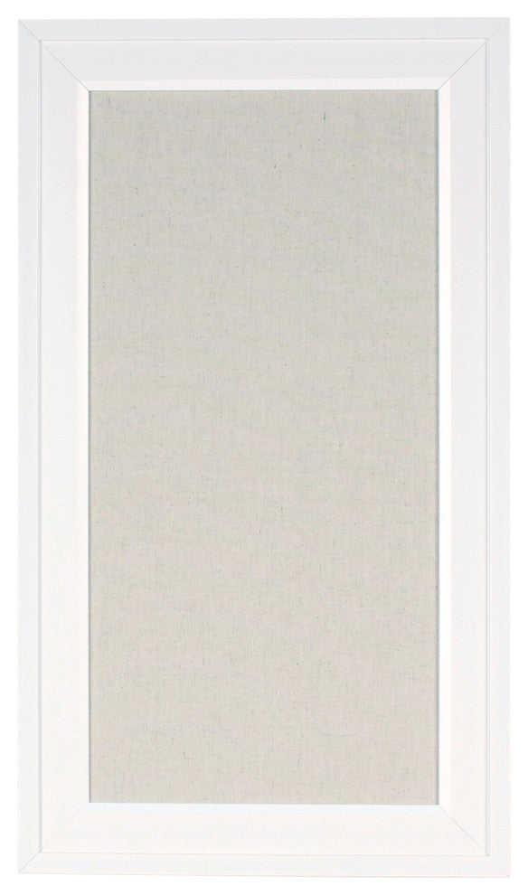 Bosc Framed Linen Fabric Pinboard Wall Organization Board