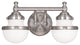 Livex Oldwick 2 Light 15" Bath Lighting, Brushed Nickel