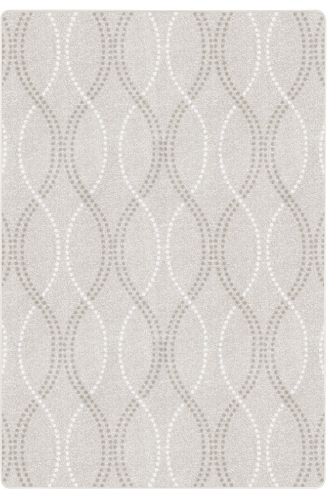 Joy Carpets Impressions Seventh Heaven Area Rug, Dove, 5'4"x7'8"