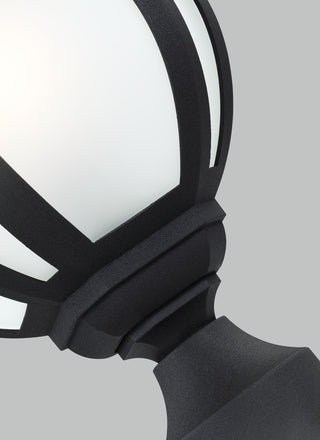 Generation Lighting Lighting 1-Light Outdoor Post Lantern, Black