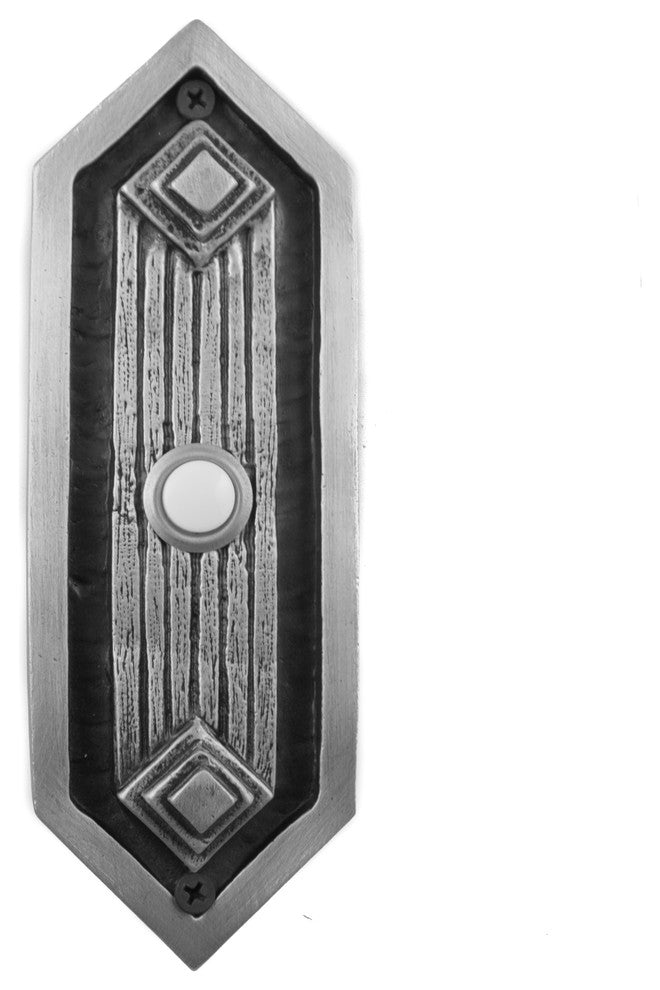 Petwer Doorbell Mission Hawk Hill Hardware, Satin