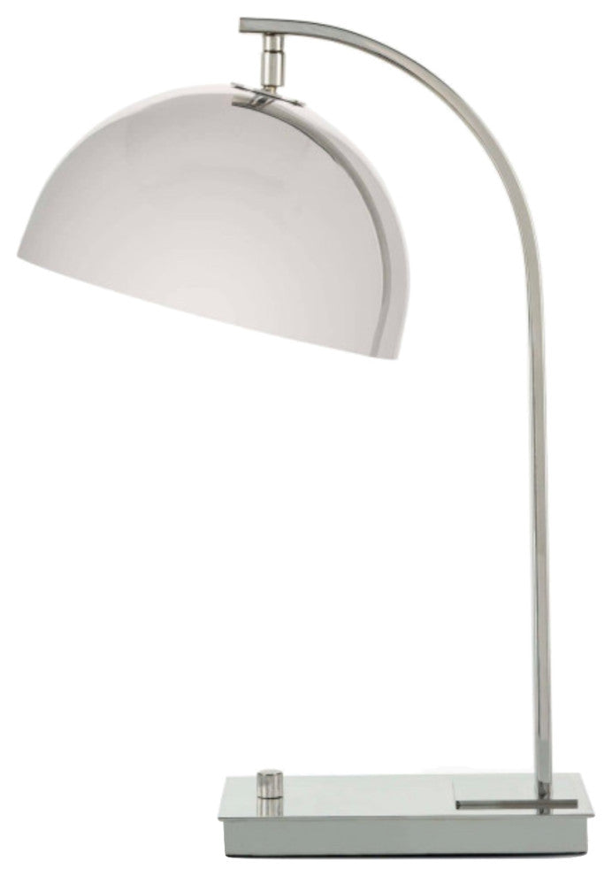 Otto Desk Lamp, Nickel