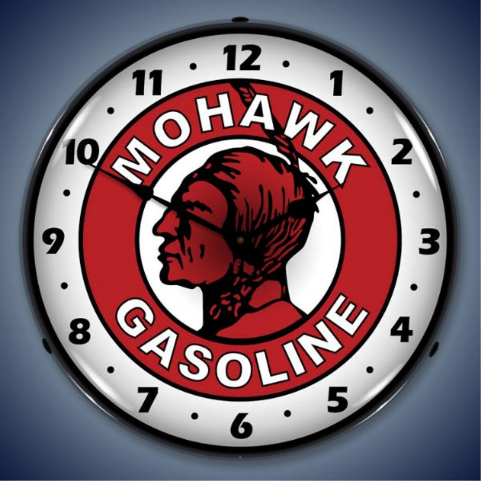 908222 Mohawk Gasoline Clock