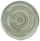 Capel Sherwood Forest Green Olive 0980_250 Braided Rugs - 5' 6" Round