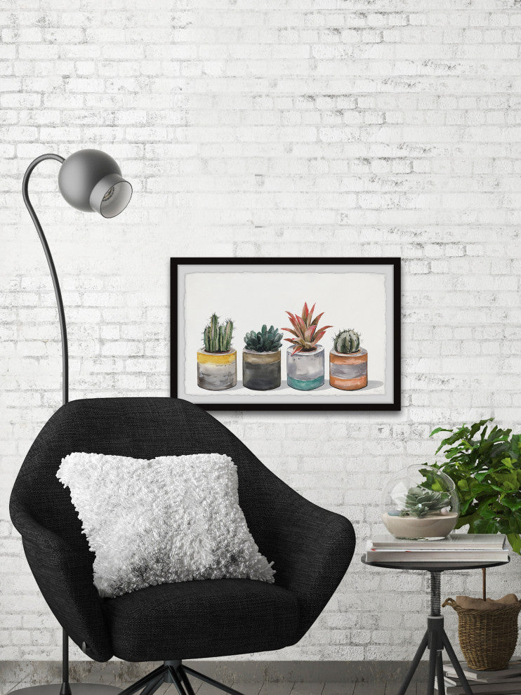 "Looking Sharp" Framed Painting Print