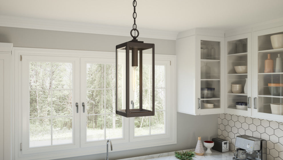Quoizel WVR1507 Westover 7"W Mini Pendant - Western Bronze