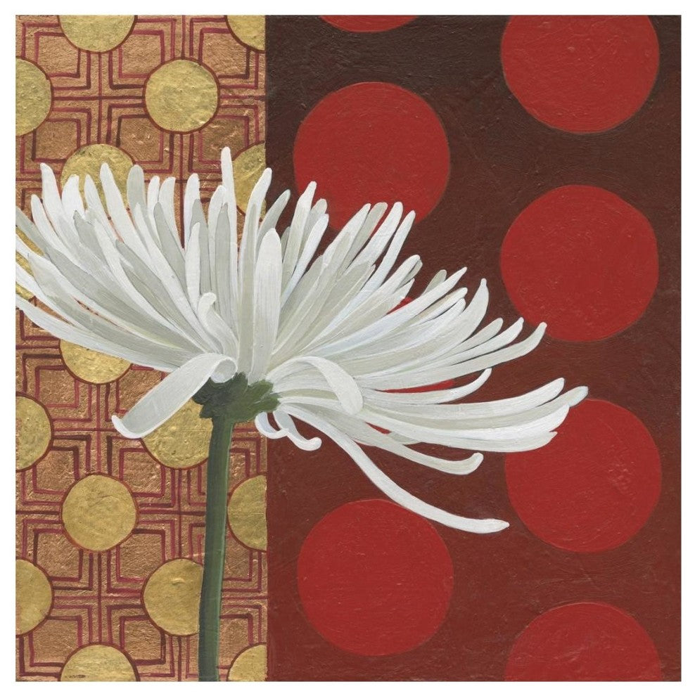 "Morning Chrysanthemum I" Digital Paper Print by Kathrine Lovell, 20"x20"
